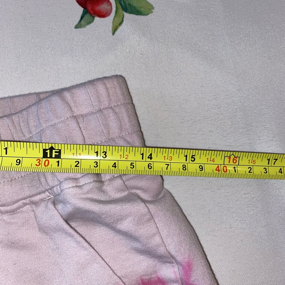 JoyLab French Terry Shorts with Pockets sz M- Pink Tie-Dye - Picture 8 of 10